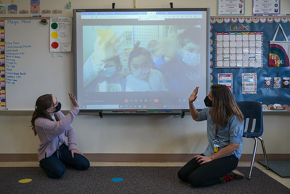 Preparing for Distance Learning at Riverside Central Elementary
