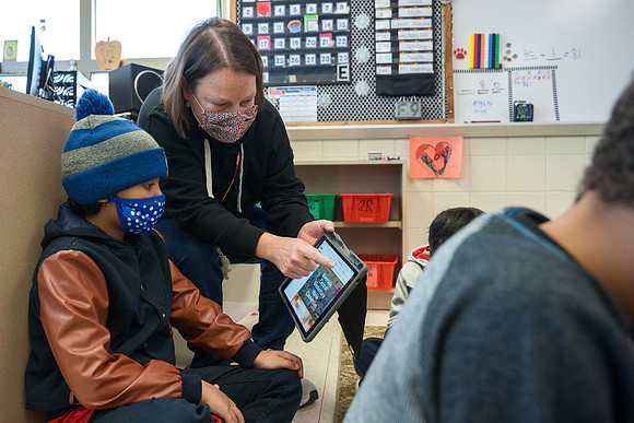 Preparing for Distance Learning at Riverside Central Elementary