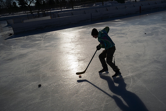 Hockey in the Cold
