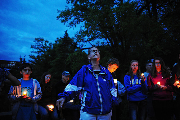 Joey Cavallaro Candlelight Vigil