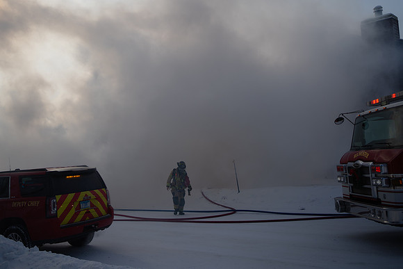 Structure Fire in Northwest Rochester