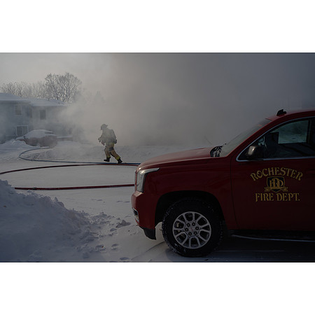 Structure Fire in Northwest Rochester