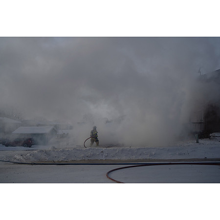 Structure Fire in Northwest Rochester