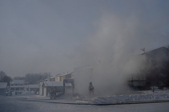Structure Fire in Northwest Rochester