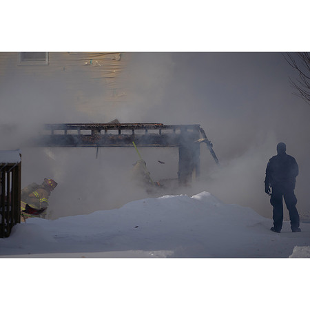 Structure Fire in Northwest Rochester