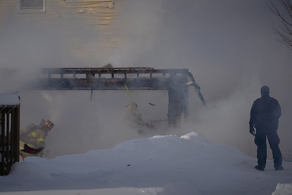 Structure Fire in Northwest Rochester