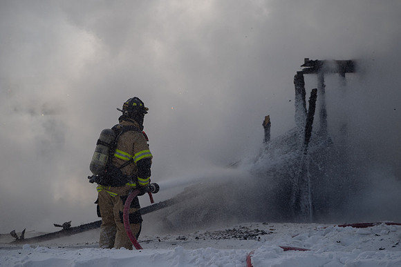 Structure Fire in Northwest Rochester