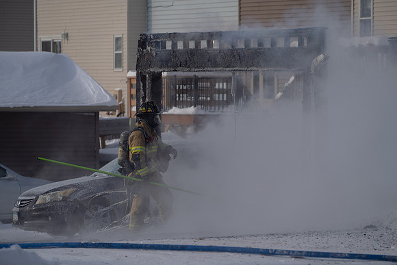 Structure Fire in Northwest Rochester