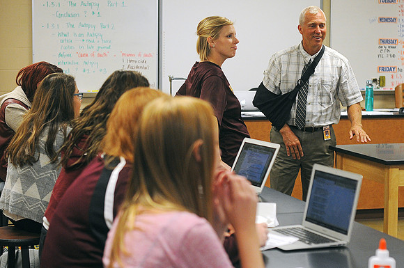 Harrisburg Principal Kevin Lein