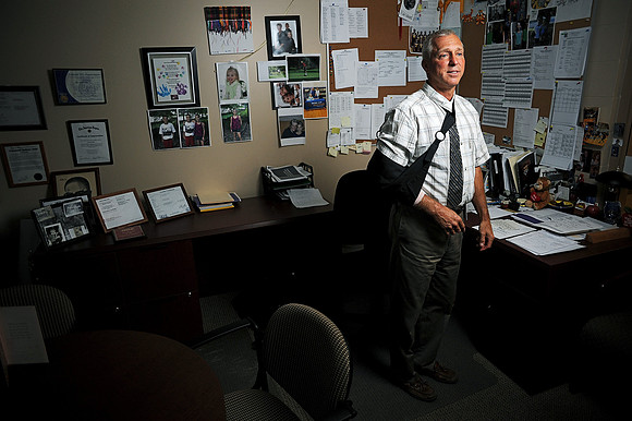 Harrisburg Principal Kevin Lein
