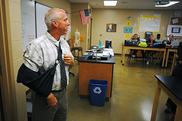 Harrisburg Principal Kevin Lein