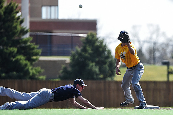 Augustana Baseball Practice