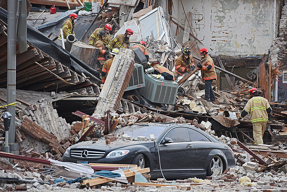 Copper Lounge Building Collapse