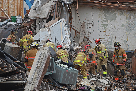 Copper Lounge Building Collapse