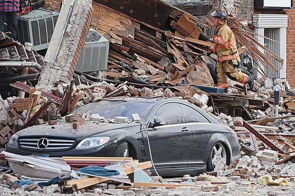 Copper Lounge Building Collapse