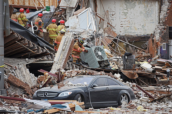 Copper Lounge Building Collapse