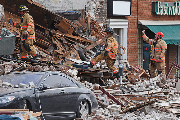 Copper Lounge Building Collapse