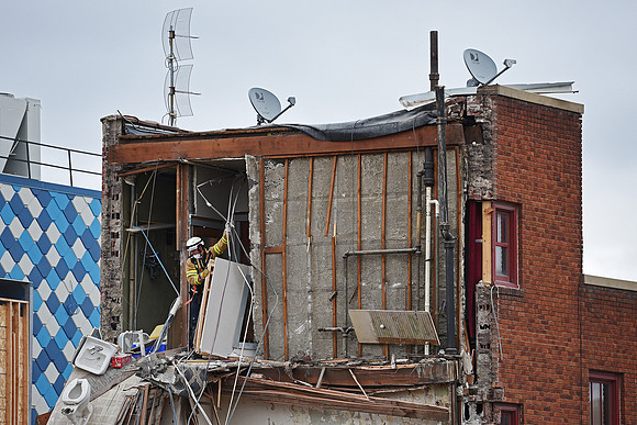 Copper Lounge Building Collapse