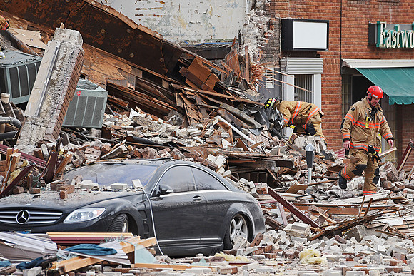 Copper Lounge Building Collapse