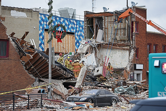 Copper Lounge Building Collapse