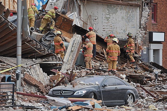 Copper Lounge Building Collapse