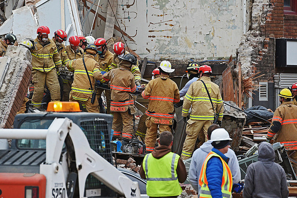 Copper Lounge Building Collapse