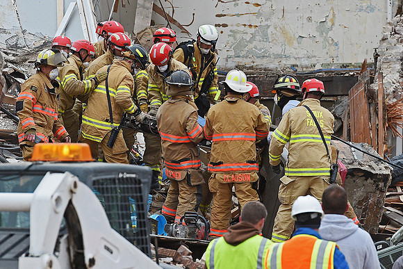 Copper Lounge Building Collapse