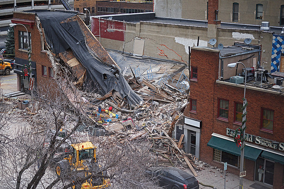 Copper Lounge Building Collapse