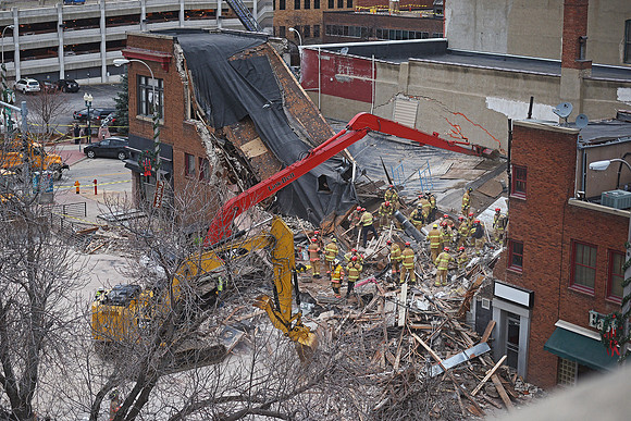 Copper Lounge Building Collapse