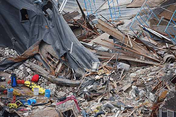Copper Lounge Building Collapse
