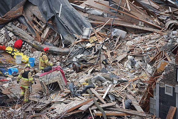 Copper Lounge Building Collapse
