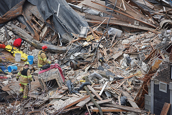 Copper Lounge Building Collapse
