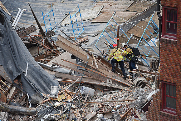 Copper Lounge Building Collapse