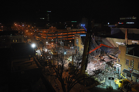 Copper Lounge Building Collapse