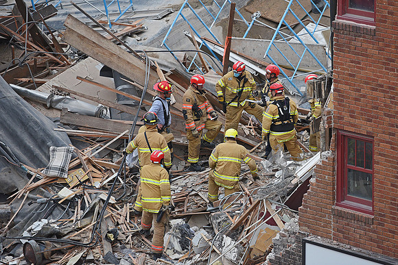 Copper Lounge Building Collapse