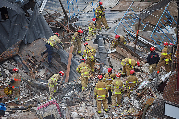 Copper Lounge Building Collapse