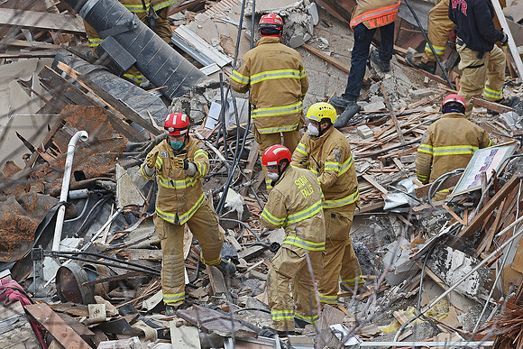 Copper Lounge Building Collapse