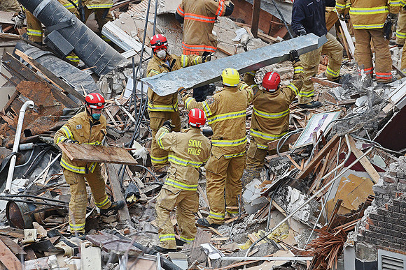 Copper Lounge Building Collapse