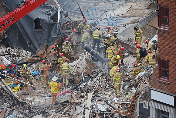 Copper Lounge Building Collapse