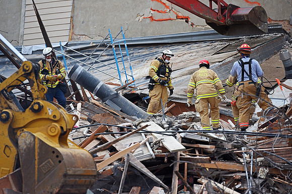 Copper Lounge Building Collapse