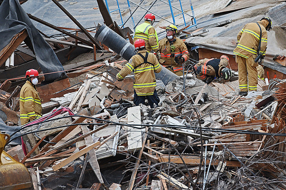 Copper Lounge Building Collapse