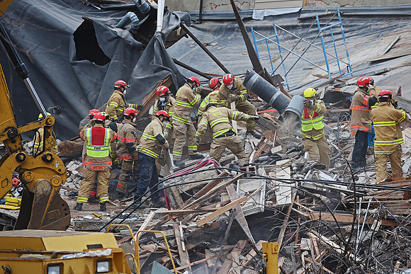 Copper Lounge Building Collapse