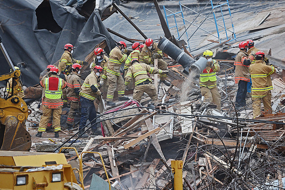 Copper Lounge Building Collapse