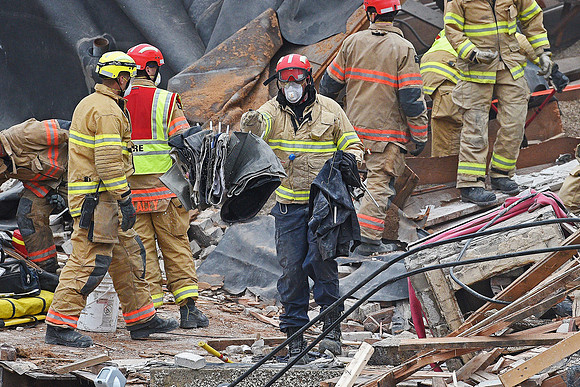 Copper Lounge Building Collapse