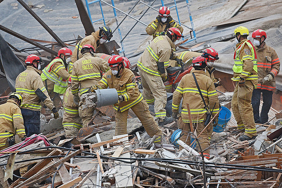 Copper Lounge Building Collapse