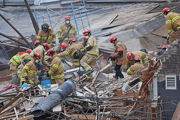 Copper Lounge Building Collapse