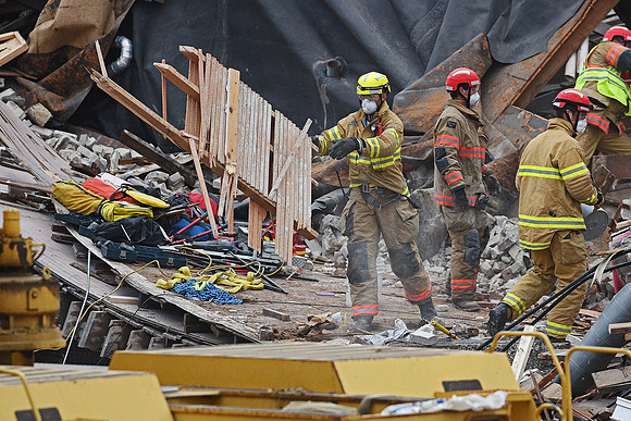 Copper Lounge Building Collapse