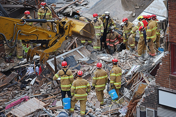 Copper Lounge Building Collapse