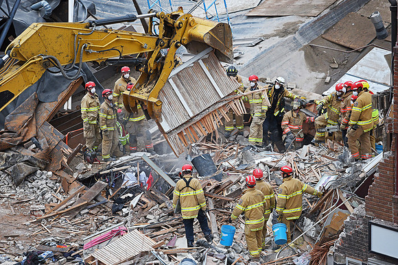 Copper Lounge Building Collapse