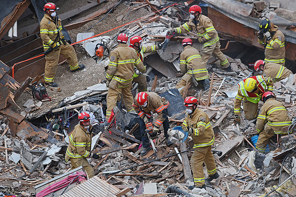 Copper Lounge Building Collapse